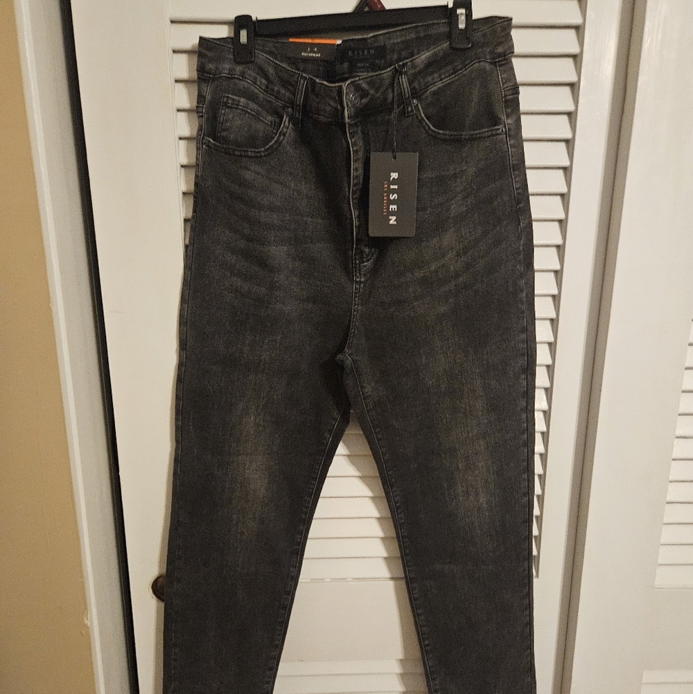 Risen Womans 2xl Black Jeans NWTS